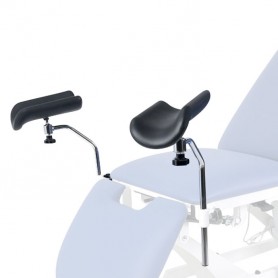 Jambières anatomiques, réglables, pour la gynécologie Moretti MIA320