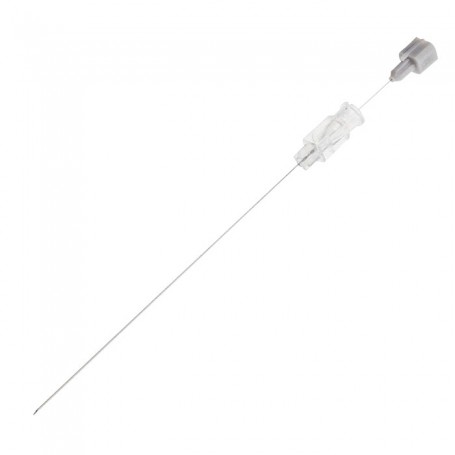 Aiguilles spinales BD – 27 G x 3 ½" (0,4 x 90 mm) - Gris – 25 pièces