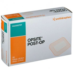 Opsite Post op Smith & Nephew - 9.5 cm x 8.5 cm - 20 pièces Opsite Post op Smith & Nephew - 9.5 cm x 8.5 cm - 20 pièces