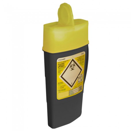Naaldcontainer Sharpsafe - container voor medisch afval - 0.6 l