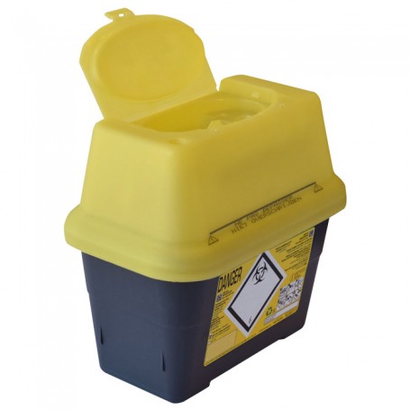 Container à aiguilles Sharpsafe - boîte à déchets médicaux - 2 l