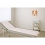 Papier pour table d'examen – Drap d’examen pour table de traitement - 2 plis - 59 cm x 50 m – 9 rouleaux