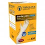 Gants en latex non poudrés, stériles - 100 gants