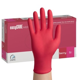 Framboos roze Nitril handschoenen