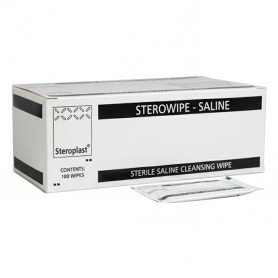 Steroplast Saline steriele zoutoplossing doekjes