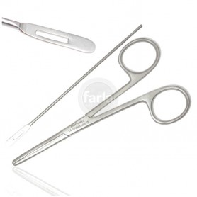 Sonde avec oeil Silver et Pince Lister Sinus