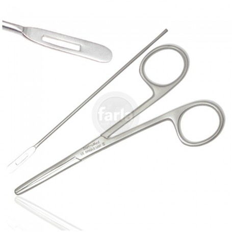 Sonde avec oeil Silver et Pince Lister Sinus