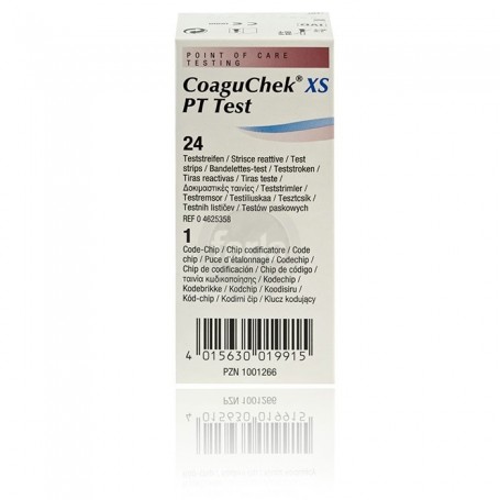CoaguChek XS bandelettes de test