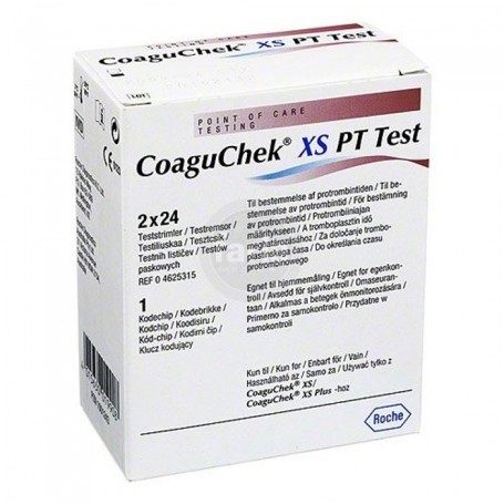 CoaguChek XS bandelettes de test (2x24)