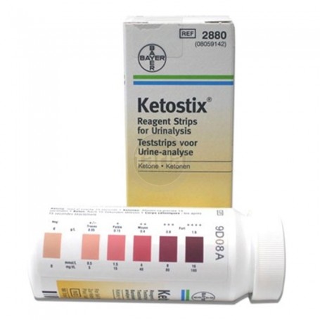 Bandelettes de test urinaire Siemens Ketostix