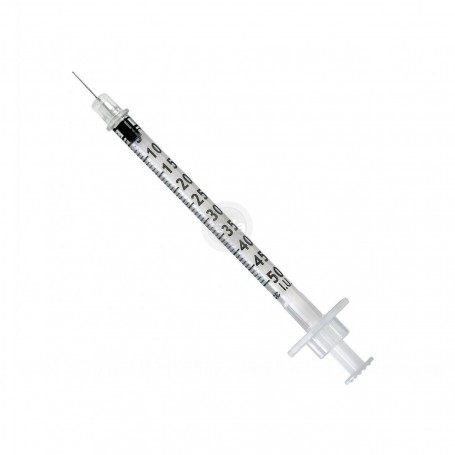 BD Micro-Fine+™ seringue avec aiguille 29G x 1/2" - seringue 0,3 ml