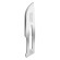 Swann Morton scalpelmes Nr 10 met handvat