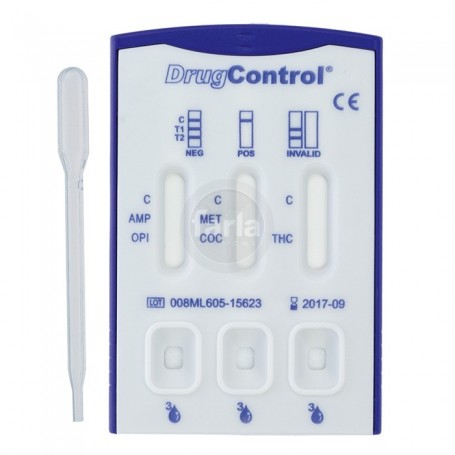 Test de drogue DrugControl MultiLine