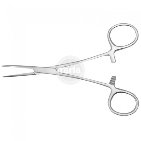 Gebogen Crile klem