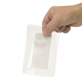 Heka plast avec bord transparent - stérile Heka plast avec bord transparent