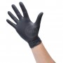 Wegwerphandschoenen - zwart, Nitril, poedervrij - 100 handschoenen