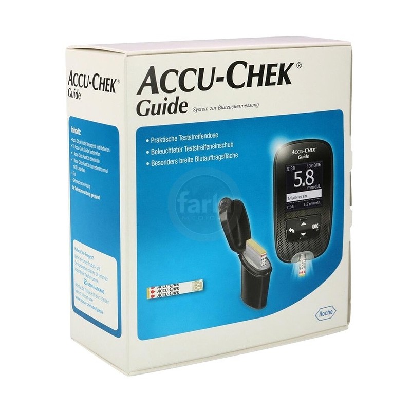 Roche Accu-chek Guide - startkit - lecteur de glycémie