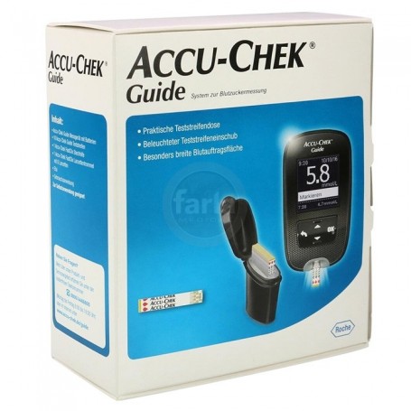 Accu-Chek Guide Lecteur De Glycémie Sans Fil 1 Kit