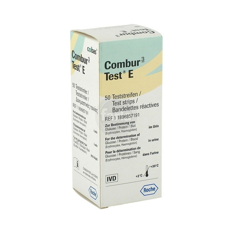 Test de bandelette urinaire Combur 3 50