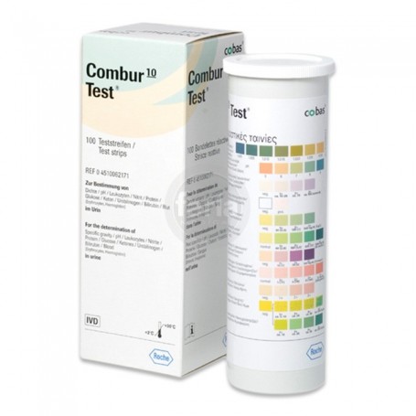 Urinetest: Roche Combur 10 teststrips