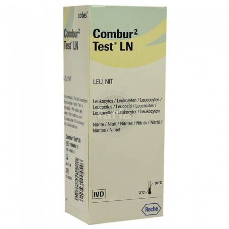 Test urinaire : Roche Combur 2LN– bandelettes de test Roche