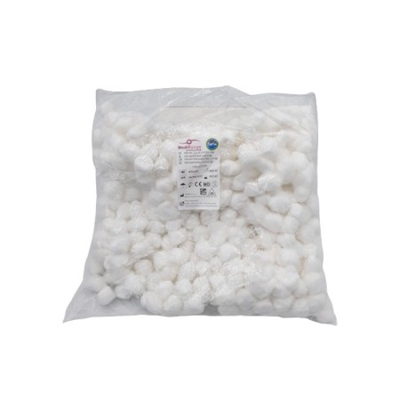 Wattenbollen wit niet steriel Medirange