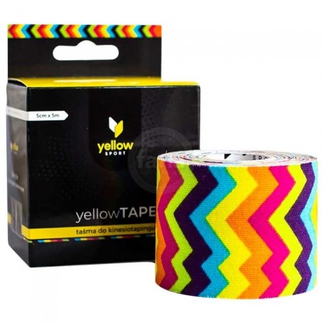 Kinesio tape - YellowTAPE Zarys