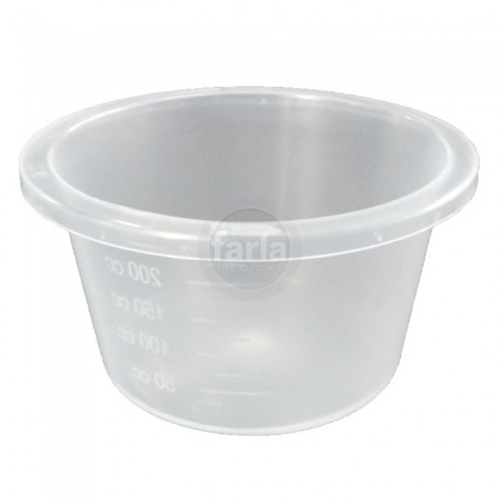 Steriele gallipot uit plastiek van Instramed - 1 l