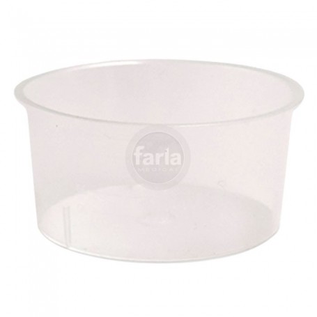 Steriele gallipot uit plastiek - 60 ml