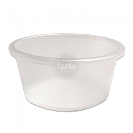 Steriele gallipot uit plastiek - 500 ml