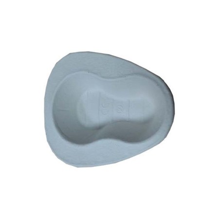 Bedpan diep niet steriel uit pulp 2L - 120 stuks - MediPulp