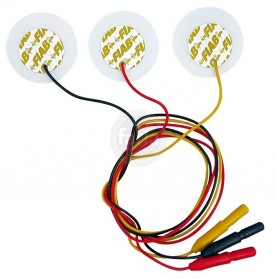 Électrodes ECG - électrode ECG avec câble
