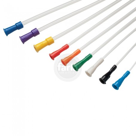 Zarys Tiemann katheter - CH 12 – 40 cm – wit