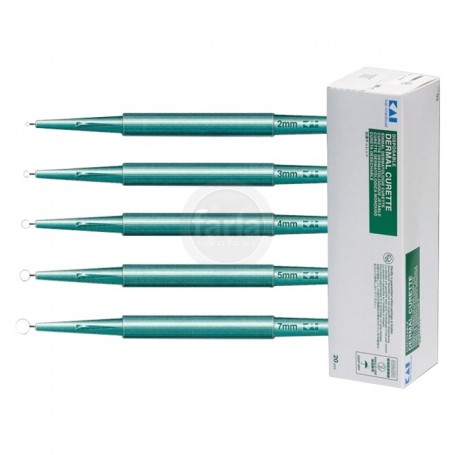 Curettes de peau de Kai