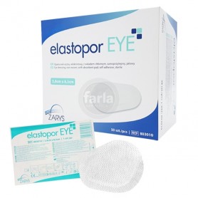 Pansements oculaires stériles 50 pièces - Zarys elastopor EYE Zarys elastopor EYE