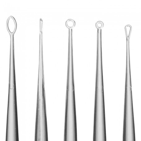 Curette auriculaire éclairée Bionix Clearlook Versaloop