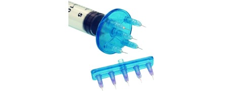 Multi-injecteurs avec aiguilles