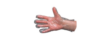 Gants en polyéthylène